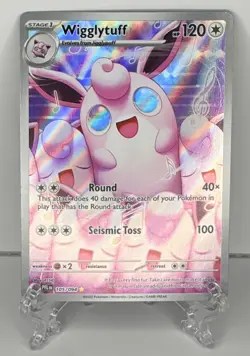 Wigglytuff 105/094 Pokemon Phantasmal Flames - Near Mint Illustration Rare - Image 1
