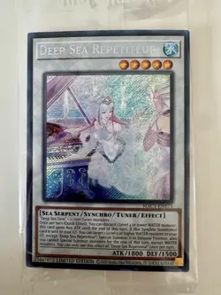Yugioh Deep Sea Repetiteur HAC1-EN175 Secret Rare Limited Edition Sealed Promo - Image 1