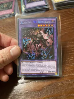 Azamina Mu Rcielago MP25-EN104 Prismatic Secret Rare 1st Edition Yu-Gi-Oh - Image 1