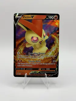 Victini V SWSH104 SWSH: Sword & Shield Promo Cards Holo - Image 1