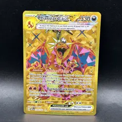 Pokemon TCG Charizard EX Obsidian Flames Holo Hyper Rare Card 228/197 - Image 1