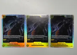 Lot Of 3: One Piece Gecko Moria OP14-104 Character Card English - Image 1