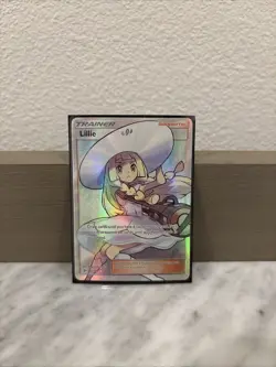 RARE - 2017 Pokemon TCG Sun & Moon Lillie #147/149 Card Lightly Played ++ - Image 1