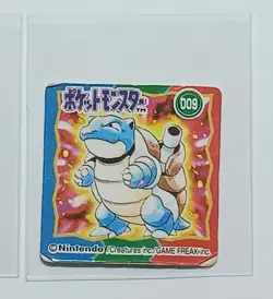 Pokemon 151 Mini GB Pocket Cards "BROS CARD" 1997 Nintendo Japanese Blastoise - Image 2