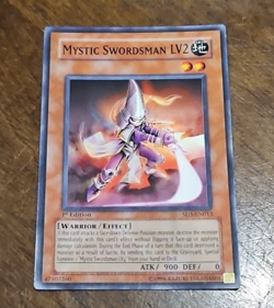 Mystic Swordsman LV2 #SD5-EN013 1st Edition Yugioh Card - Image 1