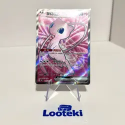 Pokemon Card TCG S Chinese 151C Mew EX 185/151 SR Full Art Holo - US Seller - Image 1