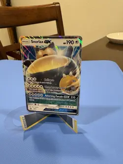 Snorlax GX SM05 SM Promos Holo Card Near Mint Condition - Image 1