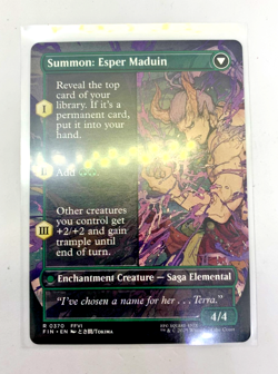 MTG Esper Origins #0370 Rare Extended Borderless English Magic the Gathering FF - Image 2