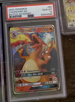 Pokemon Charizard GX Battle Academy 009/068 Stamped Holo Promo PSA 10 - Image 1