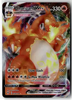 Charizard VMAX ⭐ 020/189 Holo Rare VMAX Darkness Ablaze 2020 Pokemon NM - Image 1