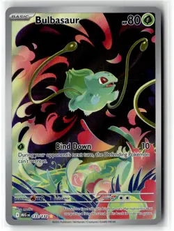 Bulbasaur ⭐ 133/132 Holo Illustration Rare Mega Evolution 2025 Pokemon NM - Image 1