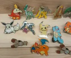 Pokemon Enamel Pin Lot of 15 Charizard Eevee Charmander, In Excellent Condition! - Image 2