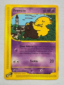 Drowzee 74/147 Common Aquapolis Pokemon Heavily Played - Image 1