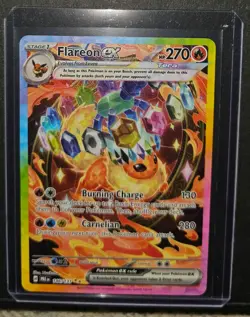 2025 Pokemon PRE EN Special Illustration Rare #146 Flareon ex - Image 1