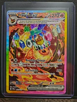 2025 Pokemon PRE EN Special Illustration Rare #146 Flareon ex - Image 2