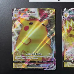 Pokemon TCG - Pikachu VMAX Lot (2) - Ultra Rare Holo - NM - Image 2