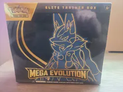 Pokemon TCG Mega Evolution Lucario ETB *Factory Sealed* - Image 1