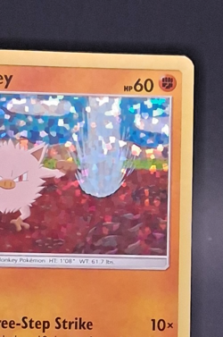 Mankey 8/12 - 2019 McDonald's Collection Promo - Holo Rare - NM - Pokemon TCG - Image 2