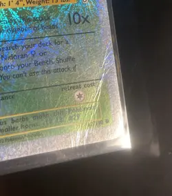 Pokemon TCG- Nidoran (F) - Legendary Collection 82/110 Reverse Holo HP - Image 4