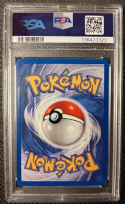 Pokemon Dark Alakazam 1/82 Team Rocket 1st Ed. Holo - PSA 7 (Fresh Grade) - Image 2