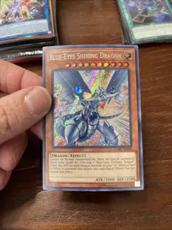 Blue-Eyes Shining Dragon LCKC-EN008 Legendary Collection Kaiba Unlimited Edition - Image 2