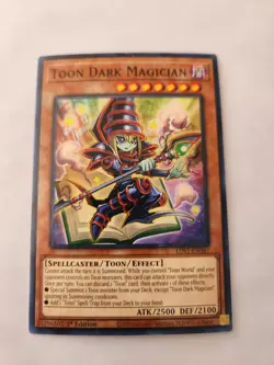 Yu-Gi-Oh! TCG Toon Dark Magician LDS1-EN067 1st Edition - Image 1
