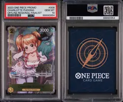 POP 61! PSA 10 Charlotte Pudding ST07-008 Offline Regional Finalist One Piece - Image 1
