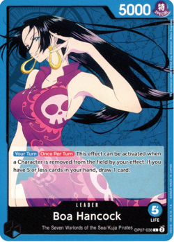 OP07-038 BOA HANCOCK Leader Common 500 Years In The Future One Piece NM - Image 1