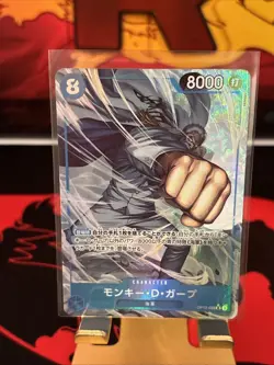Monkey D. Garp (Alt Art) OP12-056 SR JAPANESE ONE PIECE Legacy of the Master TCG - Image 3