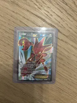 Pokemon TCG Scizor EX Full Art Ultra Rare Holo Card 119/122 Breakpoint - Image 1