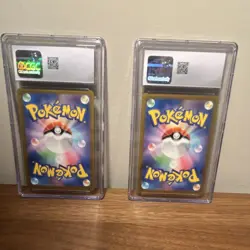 Pokemon Pikachu 2024 Scarlet & Violet Promo CGC 10 Gym Japanese 2 Cards - Image 2