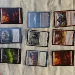 Magic: The Gathering Wizards 8 Card Lot - Image 1