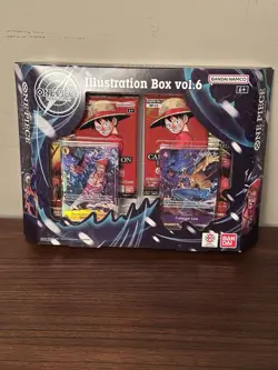 💥One Piece Card Game Illustration Box Vol. 6 NEW SEALED | English 4 AVAILABLE💥 - Image 1