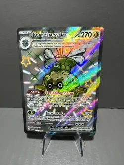 Pokemon Card - Forretress ex 212/091 SV: Paldean Fates Holo NM - Image 1