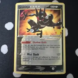 Greninja Gold Star SWSH144 Sword & Shield Promo Card Holo Near Mint Condition - Image 1