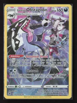 Galarian Obstagoon TG10/TG30 Astral Radiance Trainer Gallery Pokemon Card - Image 1