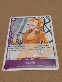 Kalifa OP03-060 Pillars of Strength Pre-Release Cards English prerelease - Image 1