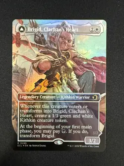 Brigid, Clachan's Heart (SHOWCASE FOIL) - Lorwyn Eclipsed (MTG) NM - Image 1