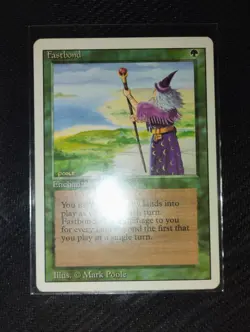 MTG Unlimited Fastbond, Excellent Condition, Never Played - Image 1