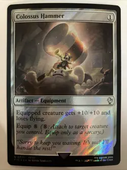 Colossus Hammer Surge Foil - FIC 0338 NM - MTG Magic Final Fantasy - Image 1