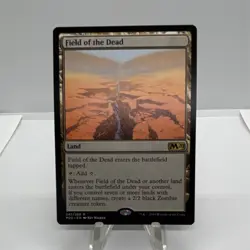 Magic: The Gathering Field of the Dead Core Set 2020 Rare Land Regular - Image 1