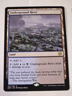 MTG - Underground River - Brother's War - Image 1