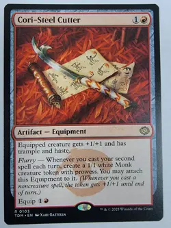Magic The Gathering: Cori-Steel Cutter Tarkir: Dragonstorm Regular - Image 1