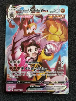 Pokemon TCG - Single Strike Urshifu VMAX TG19/TG30 - Brilliant Stars *NM/M - Image 1