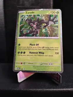 Pokemon Zarude SVP 199 Cosmo Holo Black Star Promo English NM - Image 1