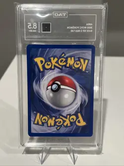 2000 Pokemon Abra Base Set 2 TAG 8.5 - Image 2