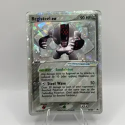 Registeel ex 99/101 Hidden Legends Holo Rare Pokemon TCG Nintendo vintage MP - Image 1