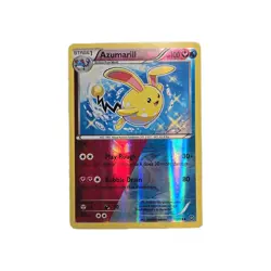 Pokemon TCG Azumarill Steam Siege 77/114 Light Play Condition 2016 Holographic - Image 1