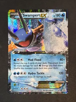Swampert EX XY55 XY Holo Black Star Promo Pokemon - Image 1