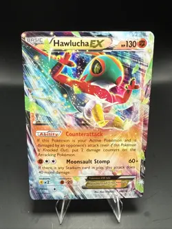 Pokemon Hawlucha EX 64/111 XY - Furious Fists Holo - Image 1